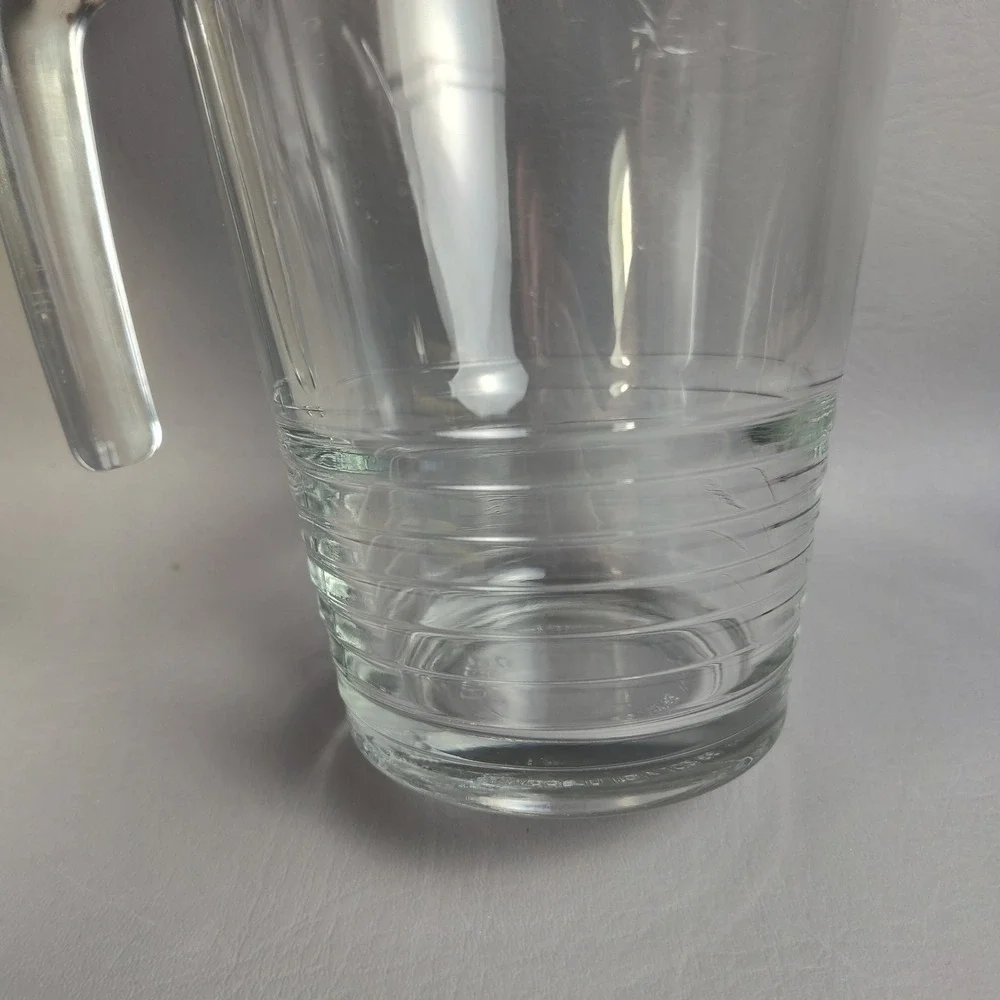 Vtg IKEA Vanlig‎ Glass Pitcher Italy 10288 Design By Henrik Preutz 34 oz Retired
